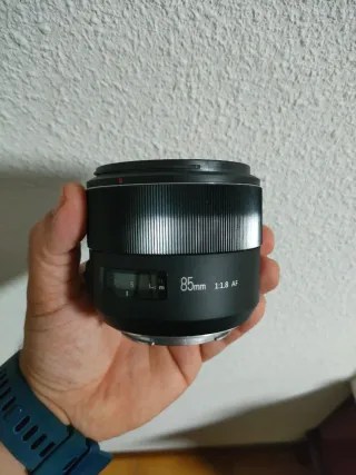 Objetivo Meike 85mm F/1.8 Full-Frame para canon EF