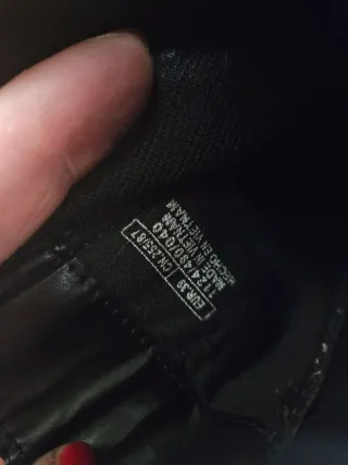 Botines tacón Lefties negros