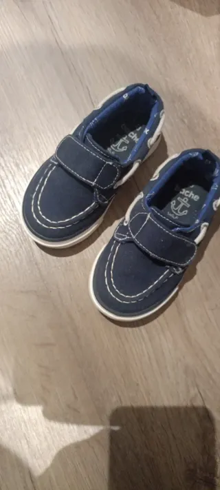 Zapatos niño talla 23 azul