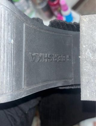 Stivali neri platform tacco alto