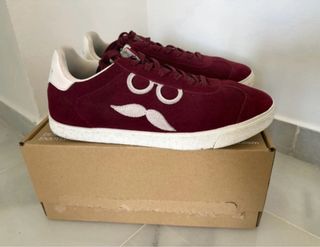 Zapatillas Makarthy Hombre T42 Burdeos Ante