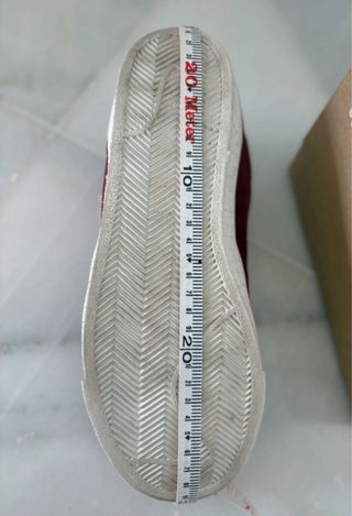 Zapatillas Makarthy Hombre T42 Burdeos Ante