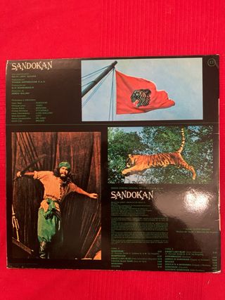 Vinilo Sandokan Banda Sonora Original RCA
