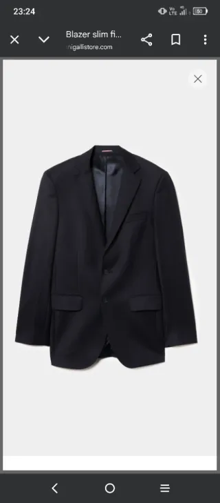 Blazer Americana Negra