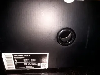 Chanclas Nike MMW 5 Negro/Gris