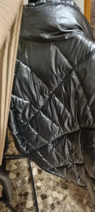 Chaqueta Massimo Dutti Gris Metalizado Talla M