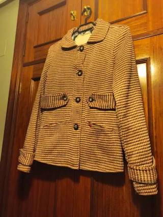 Chaqueta tipo inglesa paño abrigado