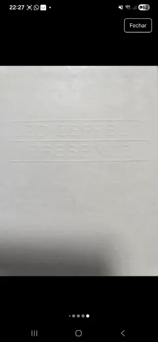 Led Zeppelin Presence LP + Objeto