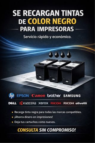 ¡Recargamos tu tinta!