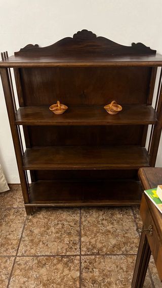 Conjunto de habitación rústica madera