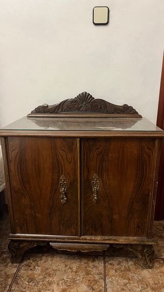 Conjunto de habitación rústica madera