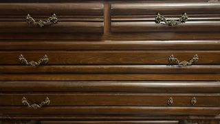 Conjunto de habitación rústica madera