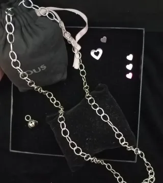 Cadena TOUS original Eslabón Bolo Plata de Ley