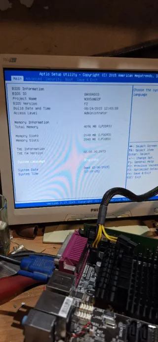 Placa Base Gigabyte GA-N3050N-D2P Mini ITX