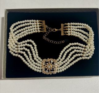 Collar y pulsera de perlas Fallera o eventos