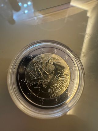 2€ Estonia 2022 Erasmus Programa