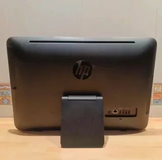 HP All-in-One Ordenador Plata y Negro