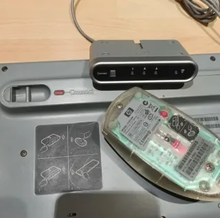 HP All-in-One Ordenador Plata y Negro