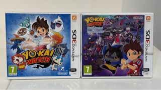 Yo-Kai Watch 1 y 2 3DS precintado