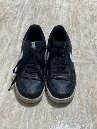 Zapatillas Nike Court Vision Negras