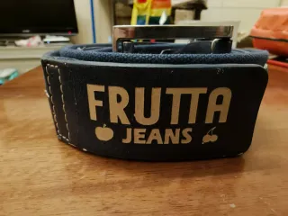 Cintura Frutta Jeans con borchie
