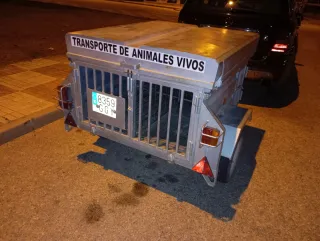 Remolque para perros