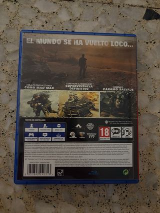 Mad Max PS4 Playstation Hits