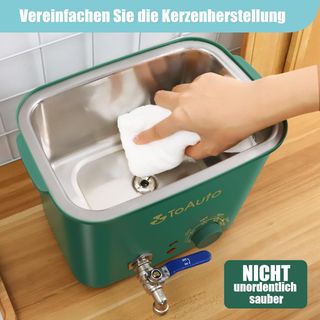 Olla Cera Velas ToAuto Verde