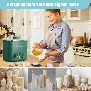 Olla Cera Velas ToAuto Verde