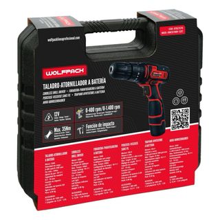 Atornillador percutor a batería