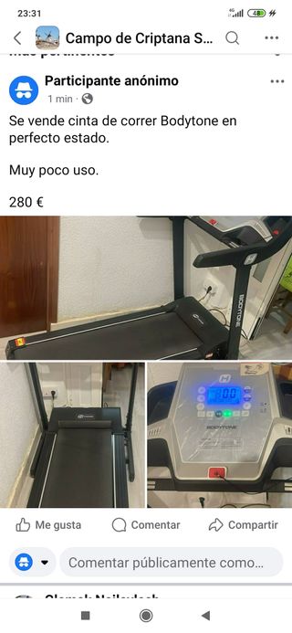 Cinta de correr Bodytone