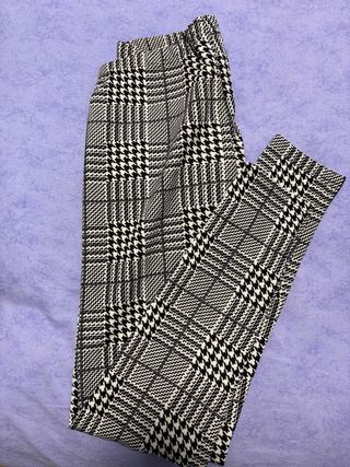 Mallas de cuadros blanco y negro