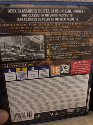 Pack PS4 Commandos 2 & 3 HD Remaster