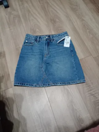 Ropa Minifalda vaquera jupe