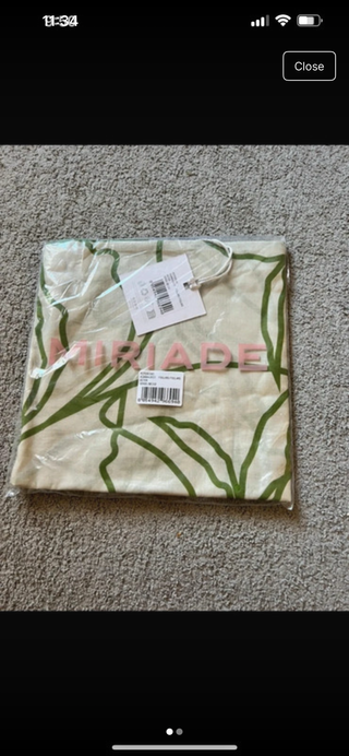 Sciarpa Miriade Beige e Verde