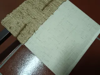 Lámpara salón 3 focos con pantallas