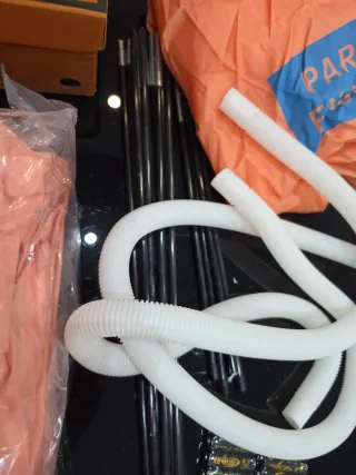 Piscina Infantil Plegable 2.60m + Bomba