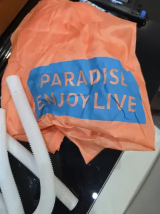 Piscina Infantil Plegable 2.60m + Bomba