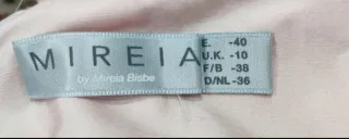 Vestido fiesta Mireia Bisbe Talla 40