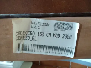 Cama 150 con somier fibermaster