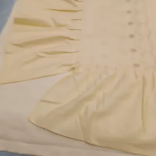 Colcha cuna y carrito bordada vintage