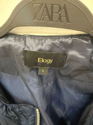 Cazadora azul Elogy mujer