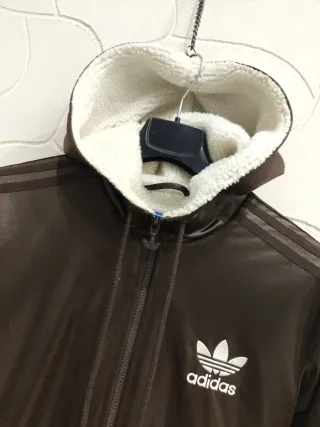 Raro Bomber Adidas Chile 62 Pelliccia Sherpa