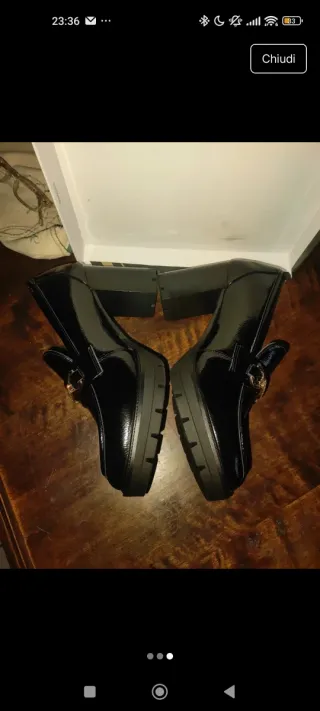 Scarpe eleganti donna nere misura 39-no marca