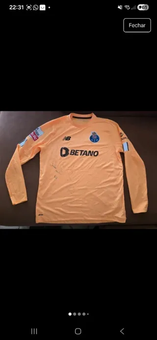 Camisola Guarda Redes FCP Diogo Costa