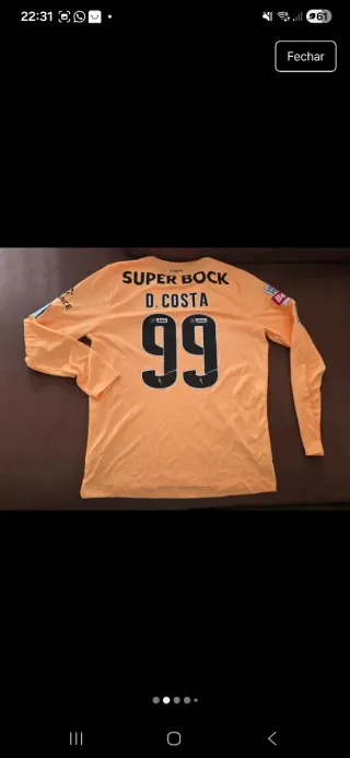 Camisola Guarda Redes FCP Diogo Costa