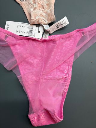 3 Brasiliana Intimissimi Tg. 2 Beige/Rosa