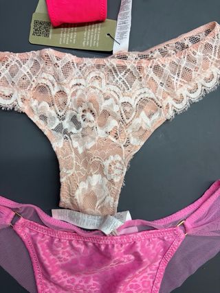 3 Brasiliana Intimissimi Tg. 2 Beige/Rosa
