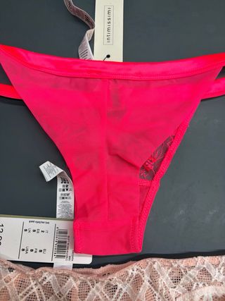 3 Brasiliana Intimissimi Tg. 2 Beige/Rosa