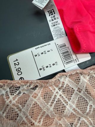 3 Brasiliana Intimissimi Tg. 2 Beige/Rosa